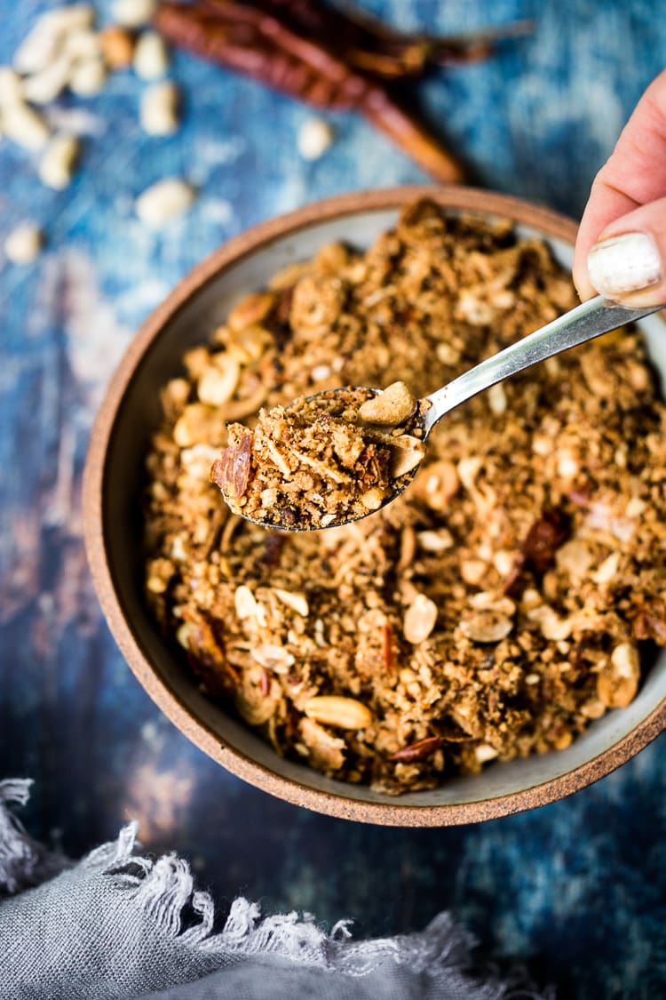 Roasted Shallot Peanut Sauce Recipe