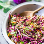 Our Best Cabbage Recipes! The health benefits of cabbage are impressive, and these delicious cabbage recipes make cooking and eating cabbage such a pleasure! Healthy easy recipes the whole family will love.   (Easy Crunchy Asian Cabbage Slaw) 