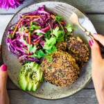 How to make Salmon Patties- a simple pantry recipe made with canned salmon that can be whipped up in 20 minutes, perfect for midweek meals!