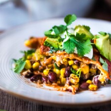 Healthy Enchilada Casserole Recipe