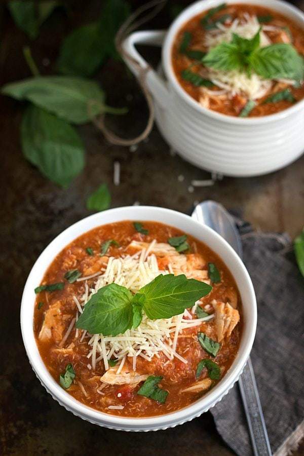 Crockpot Chicken Wild Rice Soup - Chelsea's Messy Apron