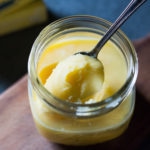 How to make ghee, a simple process that turns butter into the most flavorful foundation for authentic Indian cooking. Removing the milk solids out of butter makes it highly digestible, soothing to the body and according to Ayurvedic medicine, helps balance out the 3 doshas with many health benefits. #ghee #homemadeghee #gheebenifits #gheeuses #howtomakeghee #