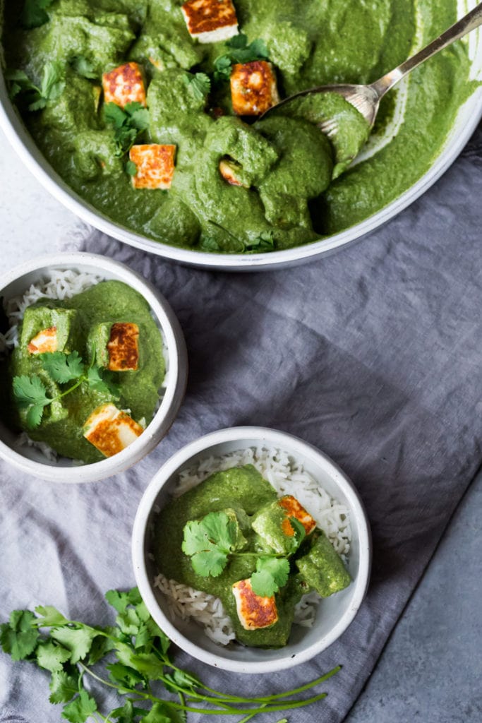 The BEST Homemade Palak Paneer Recipe | Feasting At Home