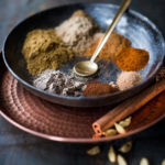 A simple homemade Garam Masala Recipe that can be made in 10 minutes - with ground fragrant spices you already have in your pantry. Easy, healthy and authentic! #garam #garammasala #curry #masala #spices #indianspices #indianrecipes #authenic #masalaspice #indiancurrypowder