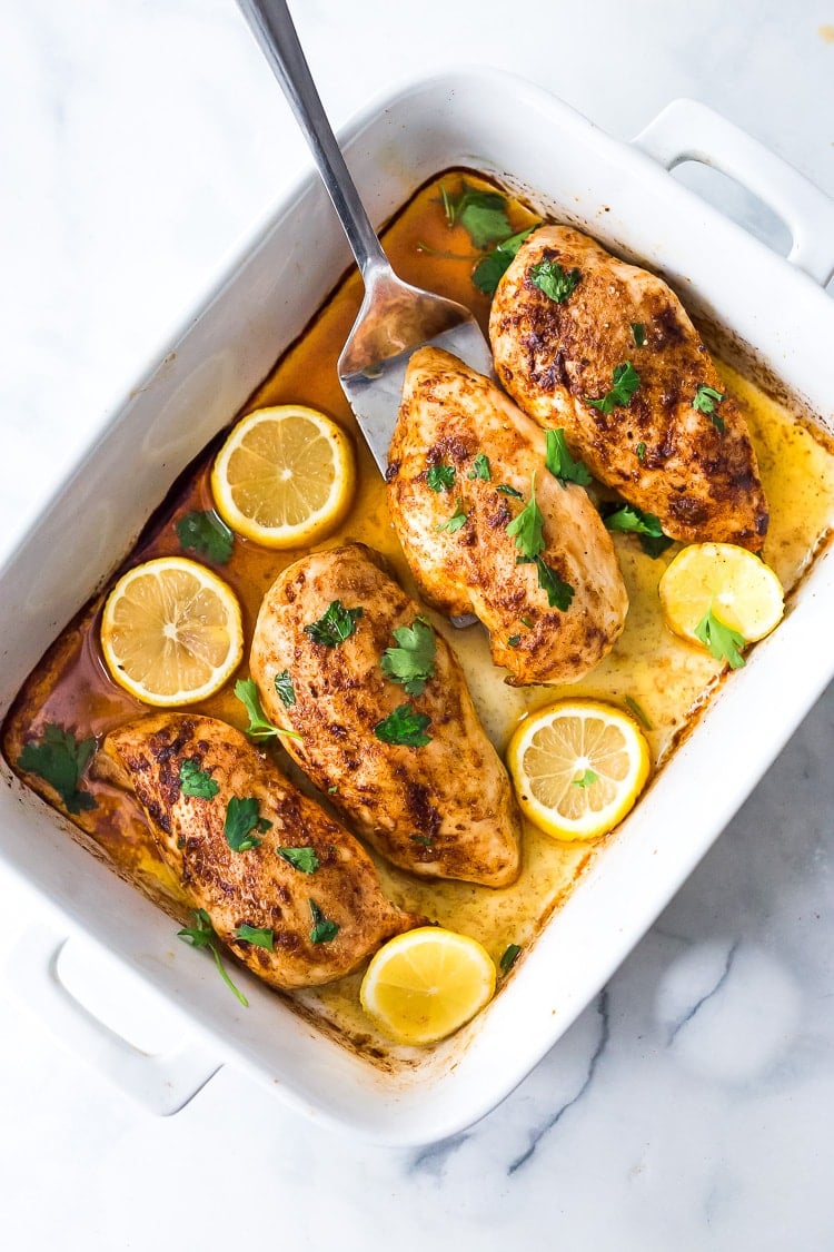 Baked Chicken Breasts- how to make the best chicken breast recipes in the oven.