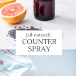 All natural kitchen cleaner