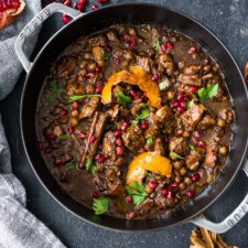 Fesenjan -Persian Stew with Walnuts and Pomegranate-image
