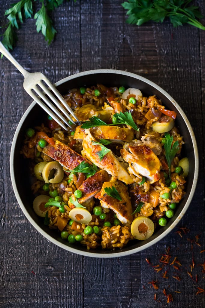 Our Best Chicken Thigh Recipes to make in your Instant Pot: Arroz con Pollo. 