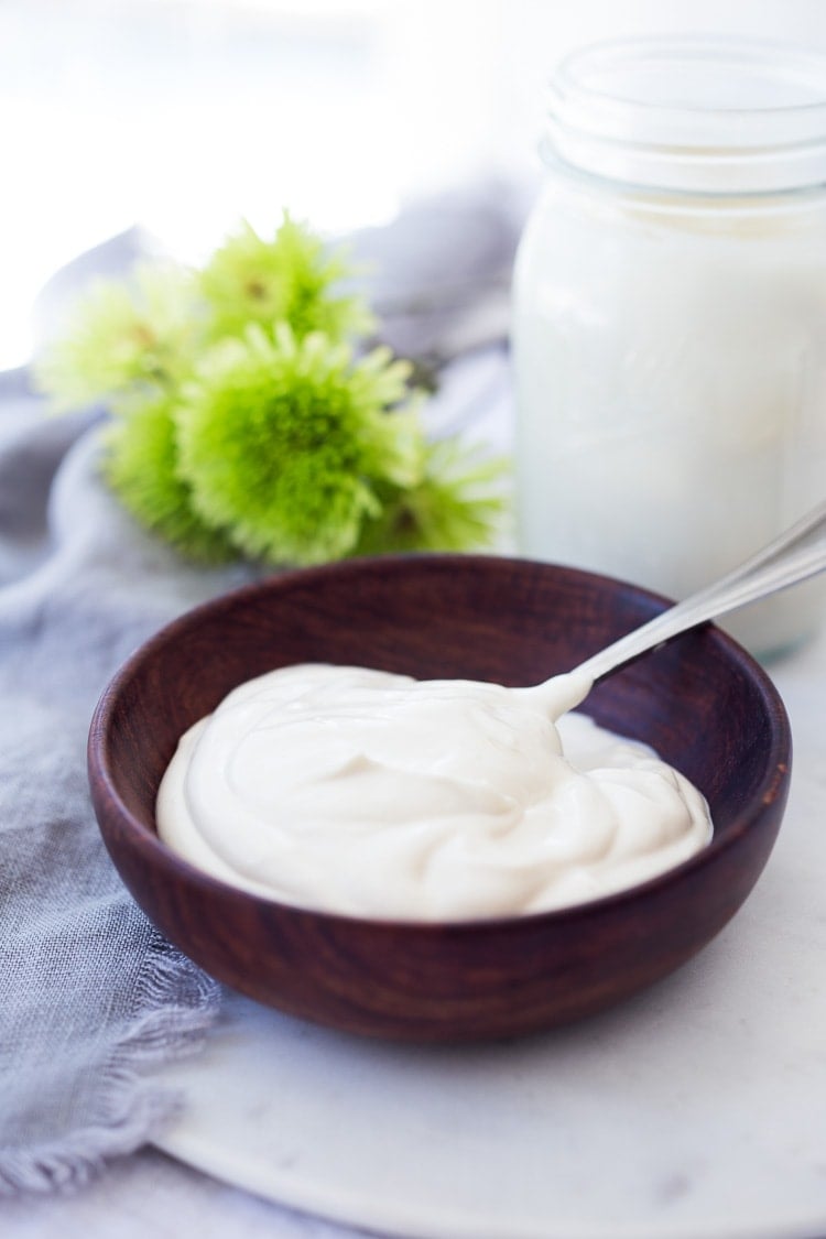 Creamy Vegan Mayo! A fast and easy, low-fat recipe for homemade vegan mayonnaise (like Veganaise)! Healthy, easy and flavorful! #veganmayo #vegan #mayo #healthymayo #tofu #cleaneating #plantbased #eatclean 