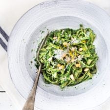 Spring Pasta with Nettle Pesto