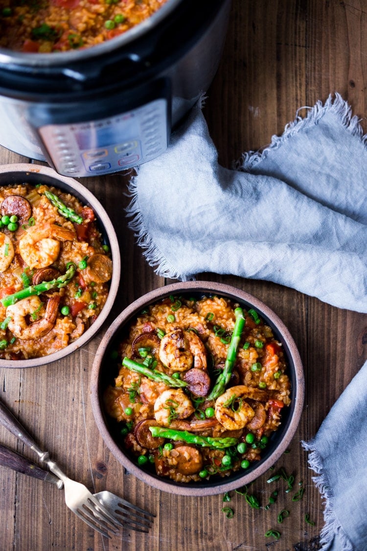 Our 25 Best Instant Pot Recipes! | Jambalaya! Delicious and easy, this can be made in an Instant Pot or on the Stove Top. Flavorful!!! #jambalaya #instantpot #bestjambalaya