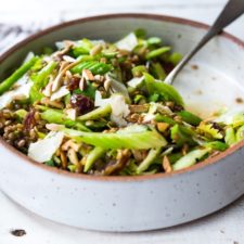 Celery Salad with Lentils, Dates and Almonds-image