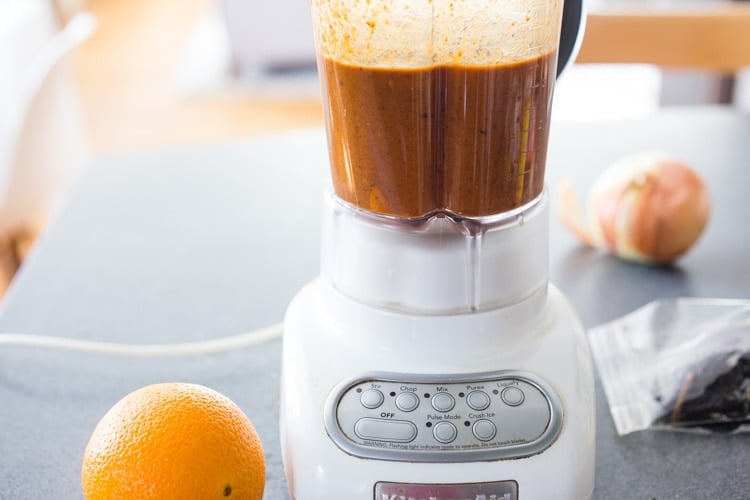 make the barbacoa marinade.