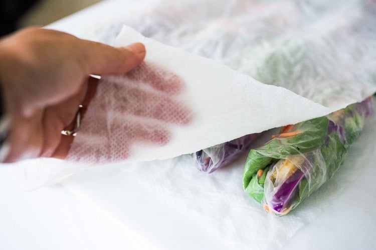 how to make fresh spring rolls 