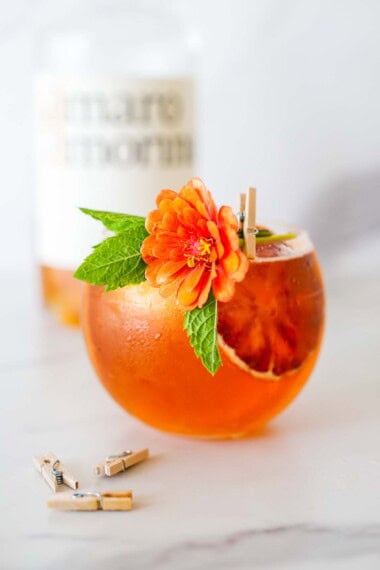 Discover a grown-up version of the Aperol Spritz using Amaro instead of Aperol. Less sweet, more complex—this sparkling prosecco cocktail is your go-to refreshment for hot summer days.