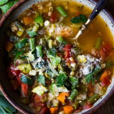 Farmers Market Vegetable Soup-image