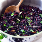 Why we ALL should be eating Forbidden Black Rice! Plus 3 healthy ways to cook black rice- stovetop, Instant Pot & Pilaf! A healthy vegan gluten-free side dish full of powerful health benefits. The most nutritious rice you can find! #blackrice #forbiddenblackrice #howtocookblackrice #vegansides #healthysides #antioxidant #cleaneating #eatclean