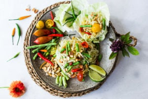 Green papaya salad