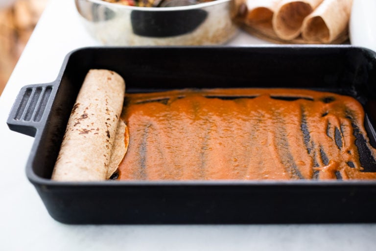 Healthy Tasty Vegetarian Enchiladas Feasting At Home