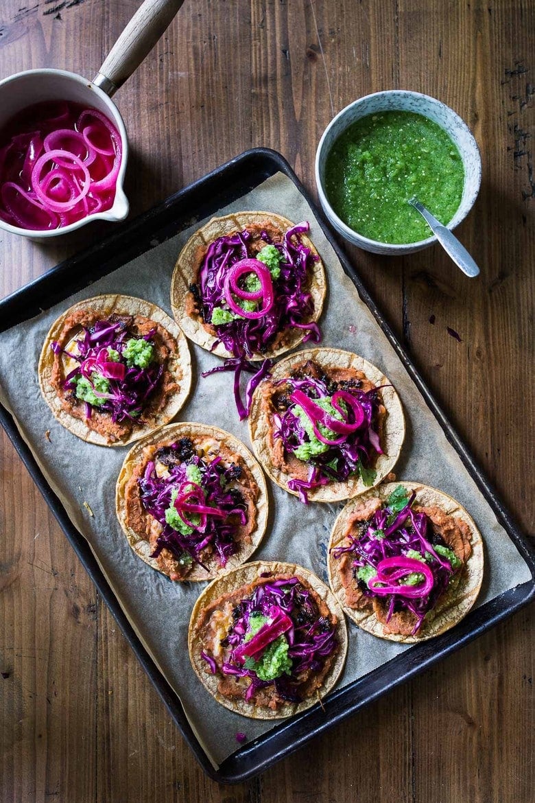 How to make jackfruit tacos on a sheet pan