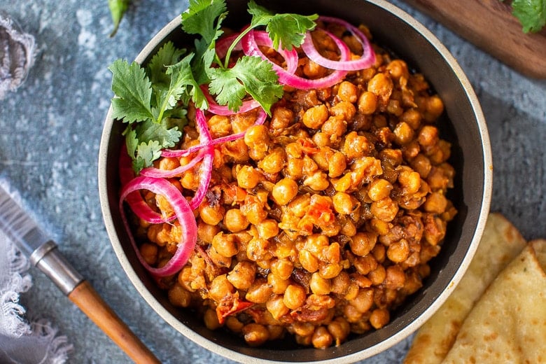 Chana Masala (Instant Pot or Stovetop) 