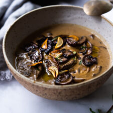 Creamy Mushroom Soup -image