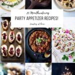 Here is a collection of our Best Appetizer Recipes! Try one of Our Most Popular Party Recipes to bring to your next potluck, party or gathering.  From Aguachile to Artichoke White Bean Dip to my incredibly popular Authentic Baba Ganoush Recipe, you'll find dozens of delicious recipes that are healthy, unique, and incredibly flavorful.