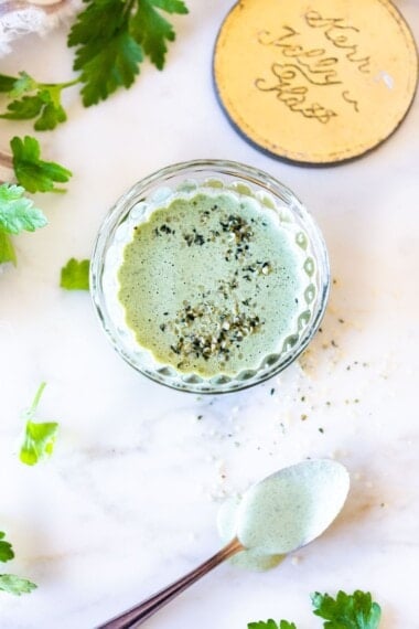 Creamy Hemp Seed Dressing Feasting At Home 