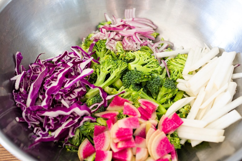Broccoli Salad- easy, healthy Keto and totally vegan! 