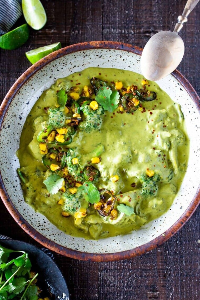 Vegan Broccoli Soup Feasting At Home