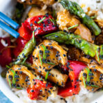 Instant Pot Teriyaki Chicken can be made in under 30 minutes! Cube it for rice bowls, or shred it for Asian tacos. An easy, healthy and versatile recipe! #teriyakichicken #instantpot #instantpotchicken