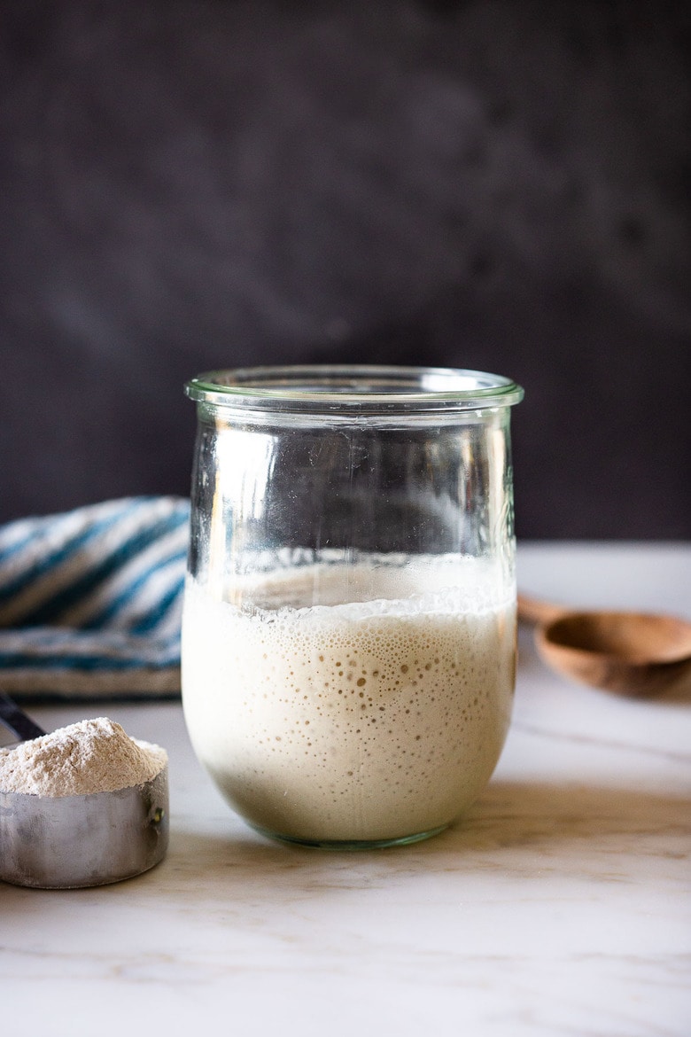 Simple Sourdough Starter Video Feasting At Home