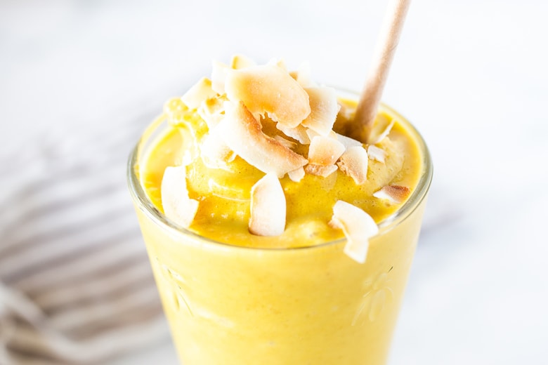 Toasted Coconut Smoothie
