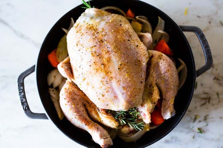 The Best Whole Roasted Chicken - All the Healthy Things