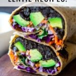 25 Healthy Lentil Recipes that are not bland or boring! Spice up your life with these globally inspired flavor bombs! Vegetarian and Vegan-adaptable! #lentils #lentilrecipes