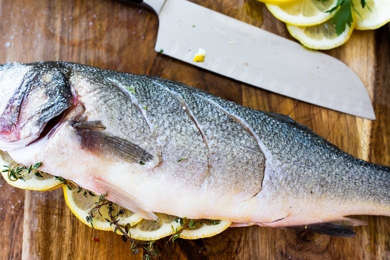 how to grill Branzino