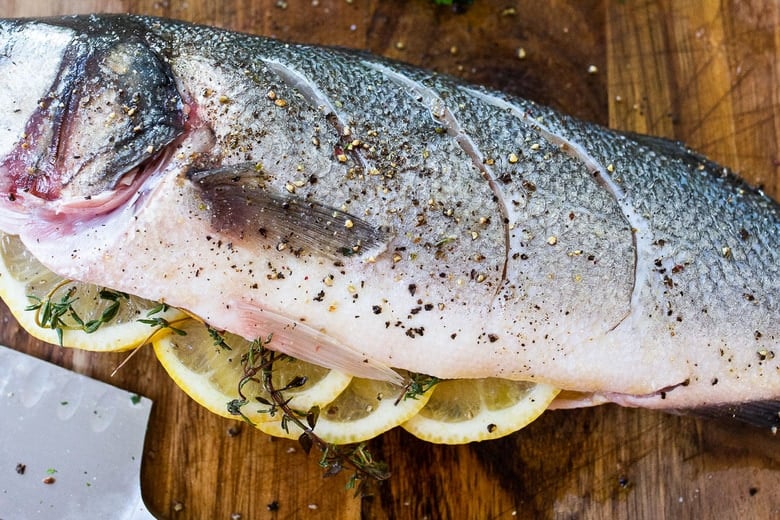 how to grill Branzino