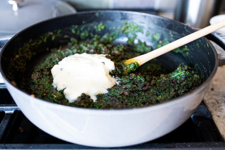 Spinach Lentil Dal Recipe Feasting At Home