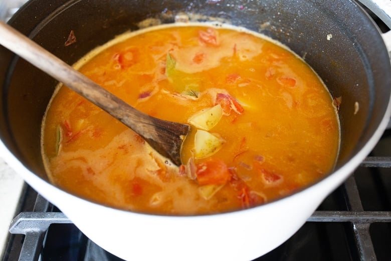 How to make Portuguese Fish Stew (aka Caldeirada)