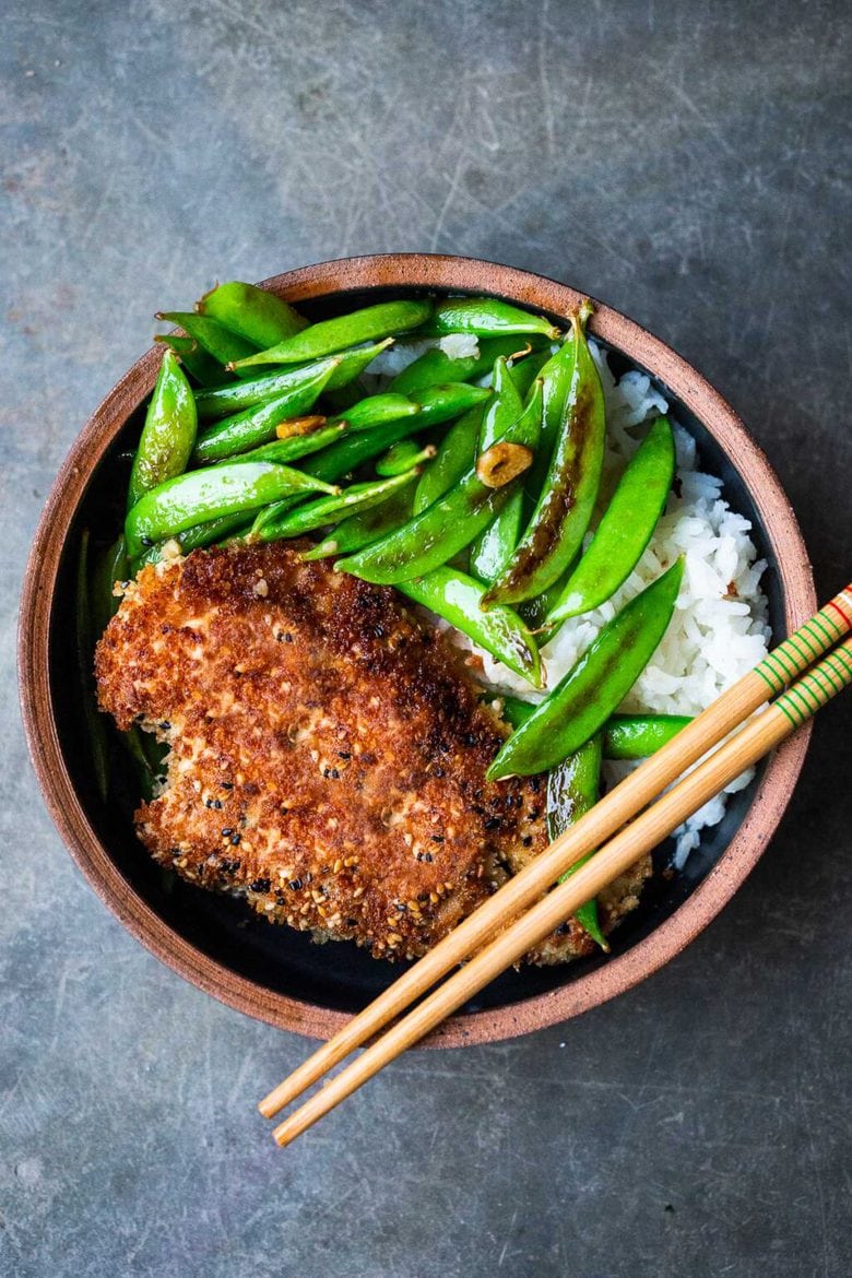 Chicken Katsu (or Tofu Katsu!) Feasting At Home