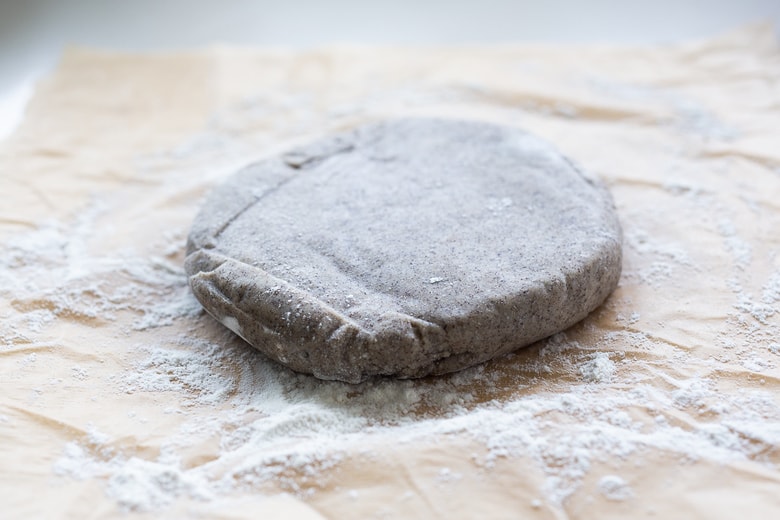 how to make a galette crust with buckwheat 