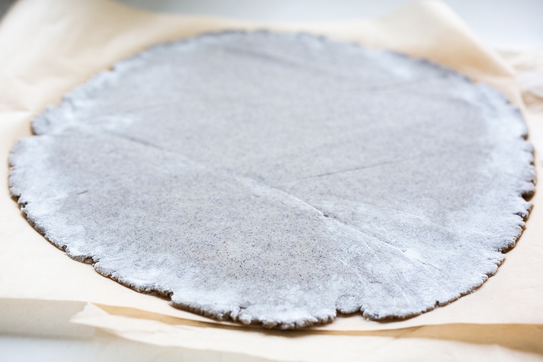 how to make a galette crust with buckwheat 