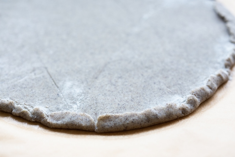 how to make a galette crust with buckwheat 