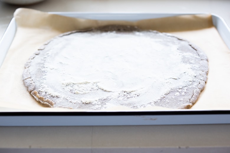 how to make a galette crust with buckwheat 