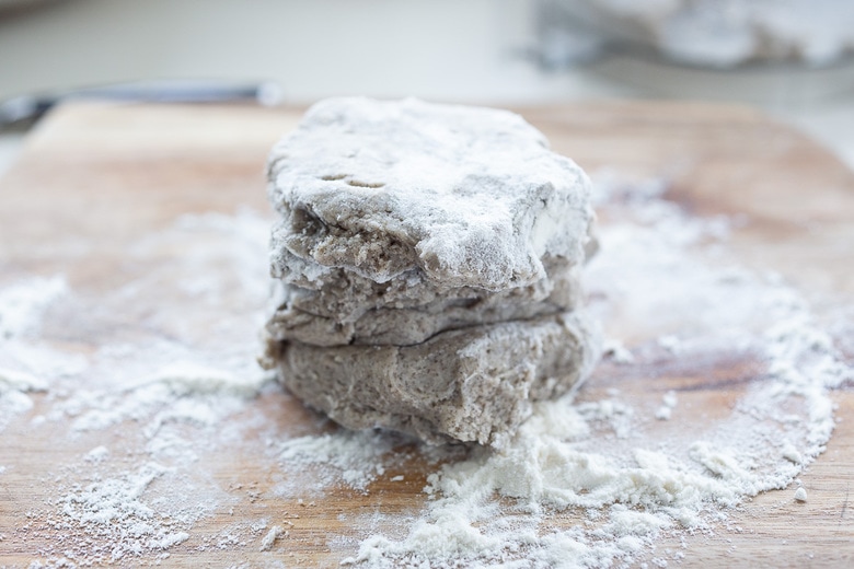 how to make a galette crust with buckwheat 