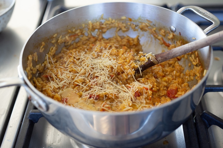 how to make vegetarian risotto 