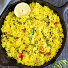 Indian Lemon Rice