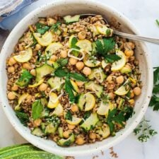 Mediterranean Farro Salad