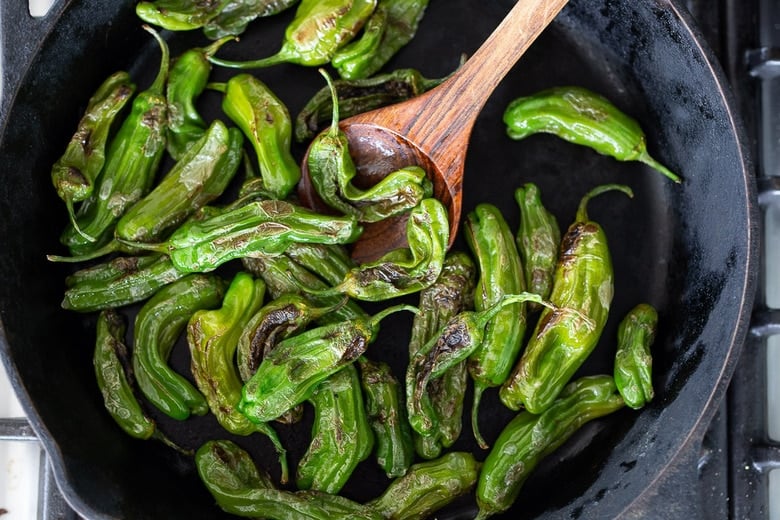 how to make blistered Shishito peppers 