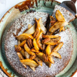 Chai-Spiced Pecan Cake with caramelized pears